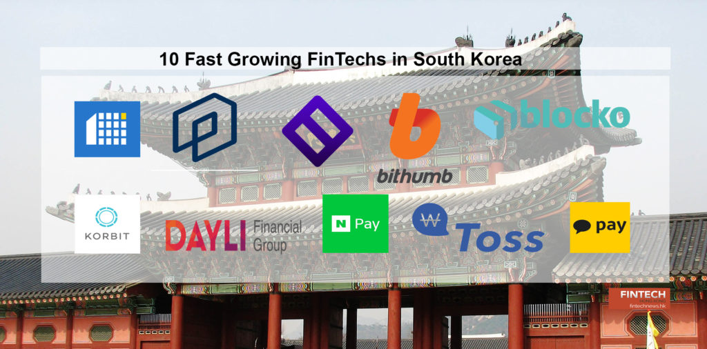 10 Fast Growing FinTechs in South Korea