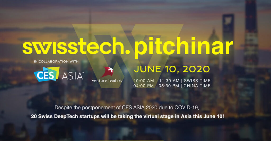 Virtual Pitching Competition With 20 Swiss Startups Puts Innovation Center Stage