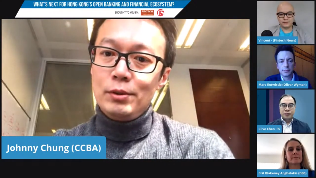 Johnny Chung Open banking Hong Kong