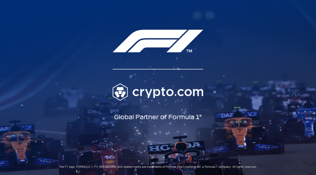 Crypto.com and F1 partnership