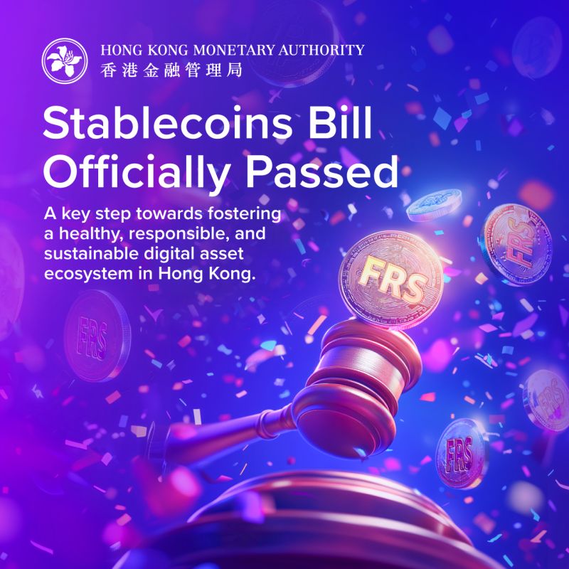 HKMA Stablecoins Bill passed